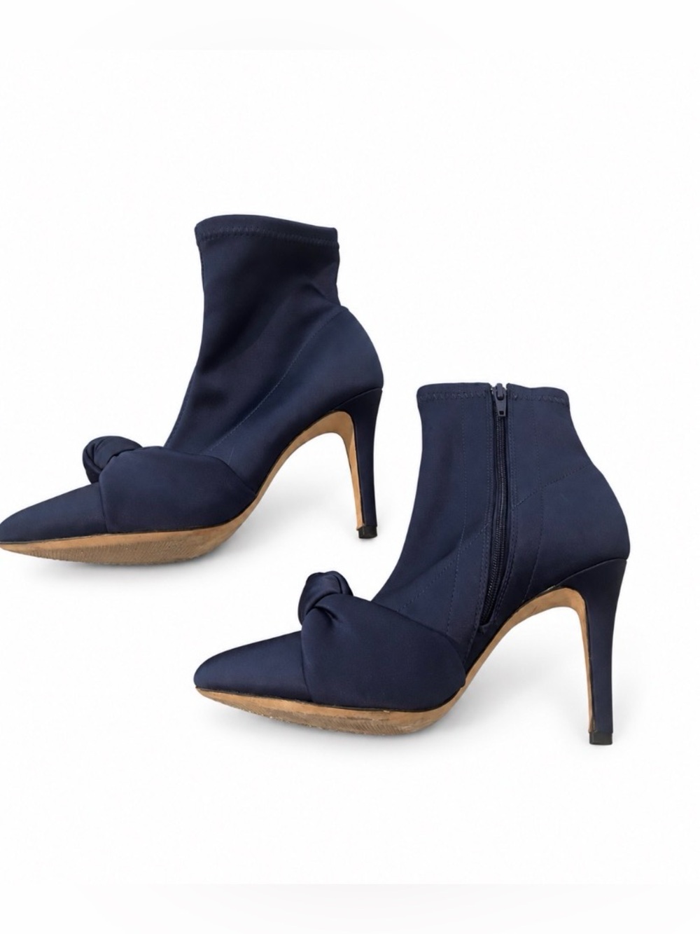 Elegant Antonio Melani ankle booties Sz 7M Navy Blue